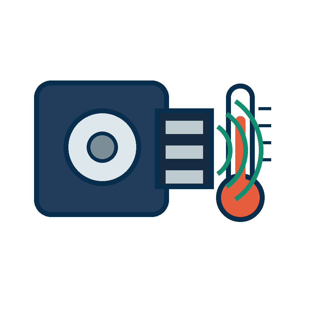 Power electronics thermal threshold monitoring