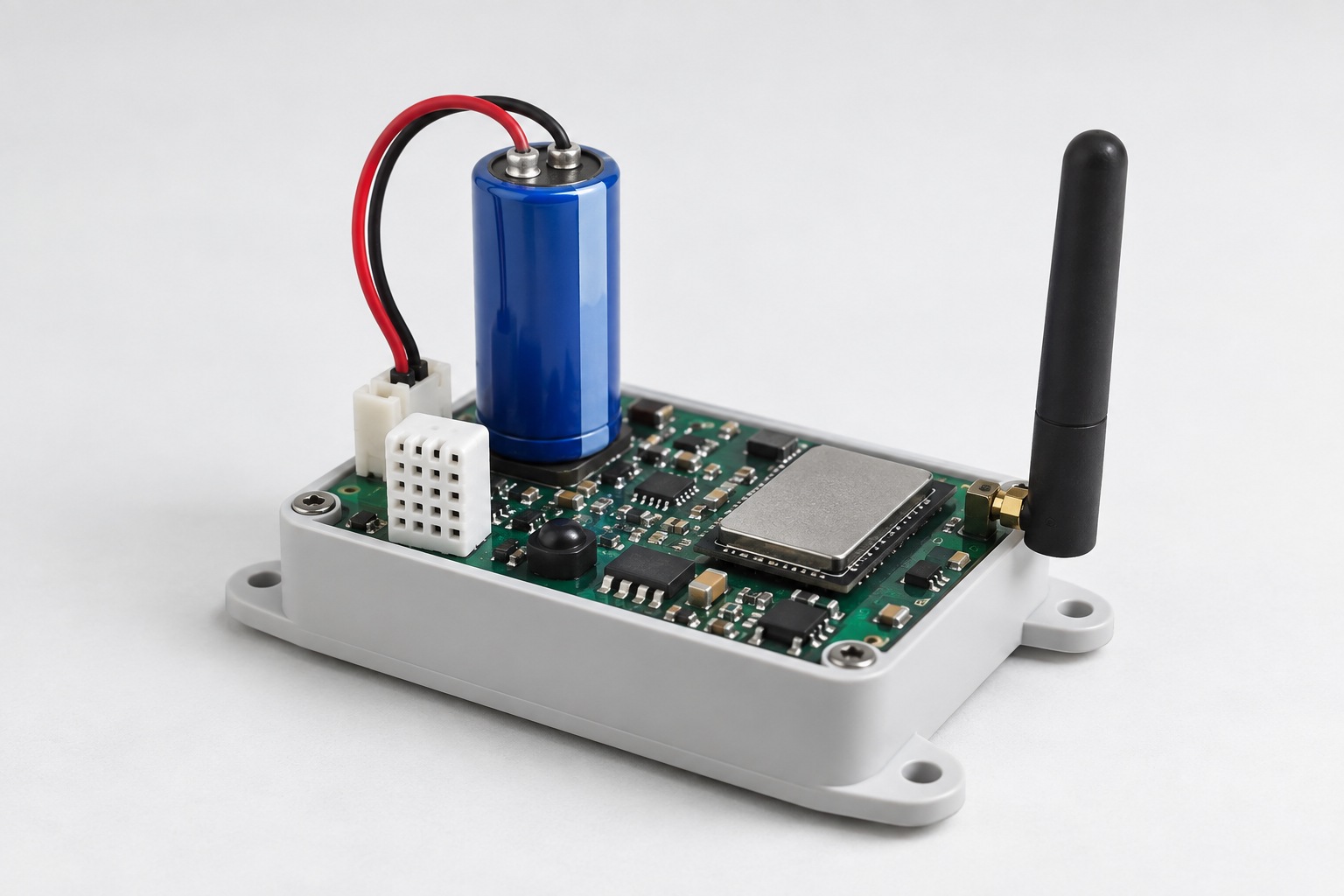 Supercapacitor IoT device application