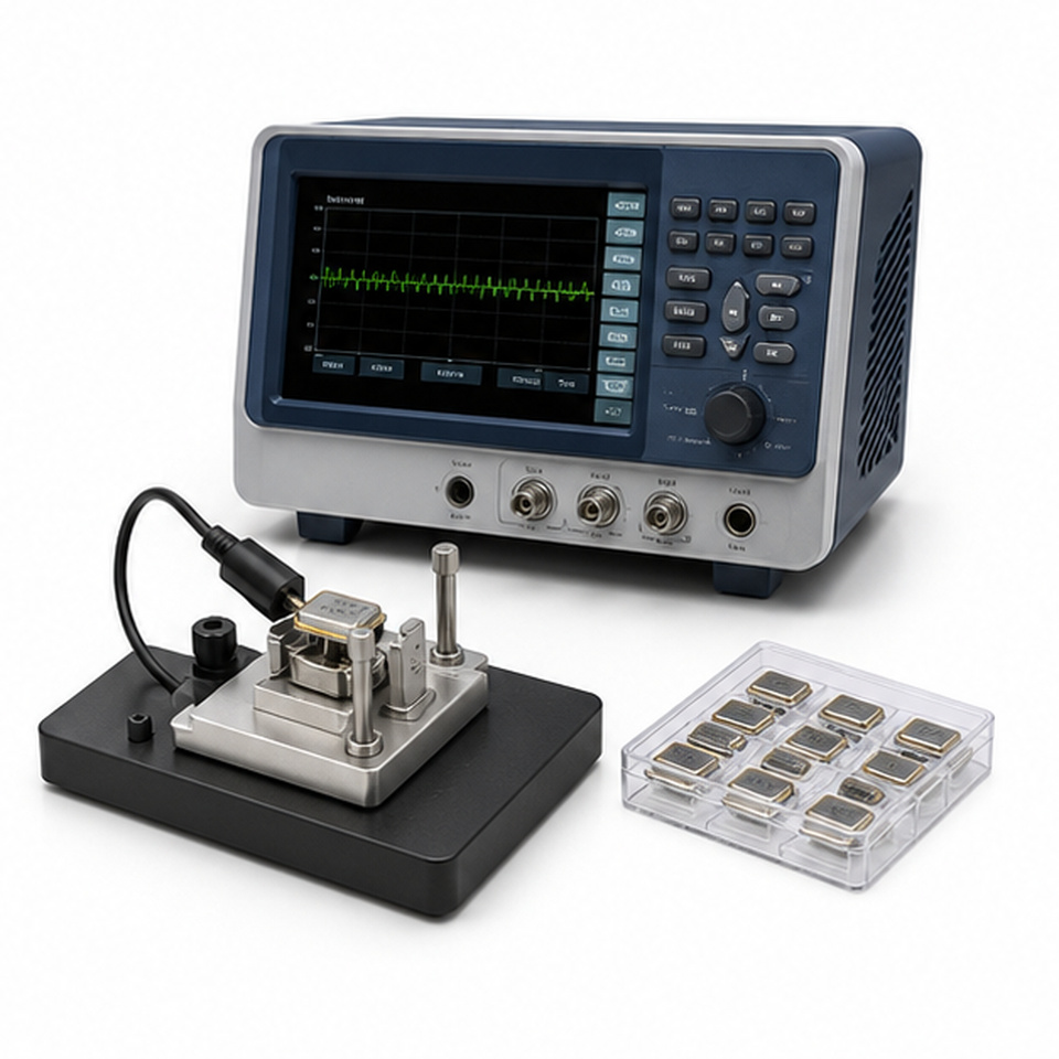 Production clock calibration workstation application illustration