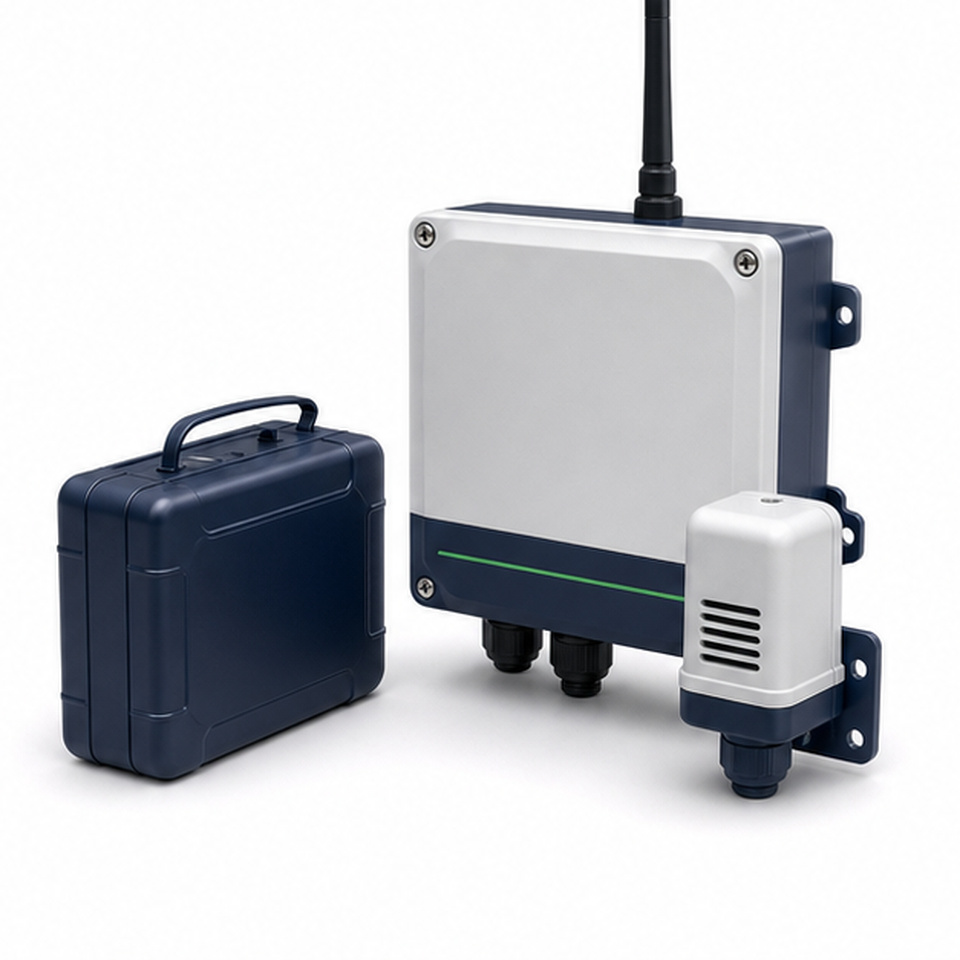 Battery-powered remote monitoring application