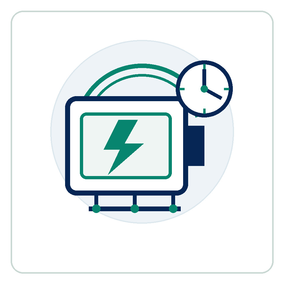Battery-powered remote device calendar application